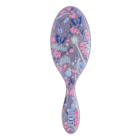 Wet Brush Detangle and Style Kit with Floral Butterfly Design for Effortless Hair Styling
