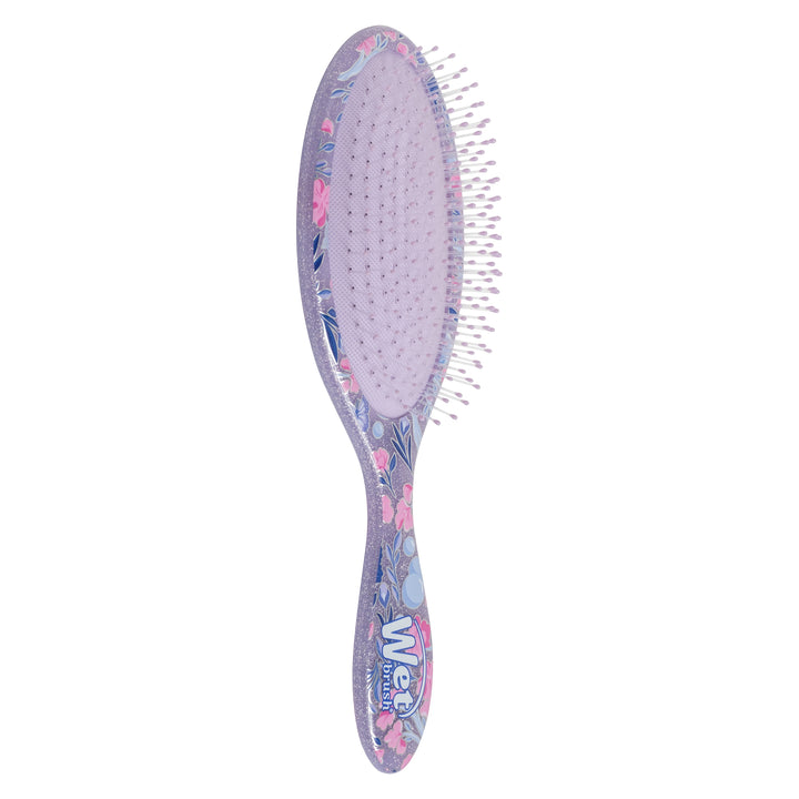 Wet Brush detangle and style kit featuring a floral design brush perfect for gentle hair detangling