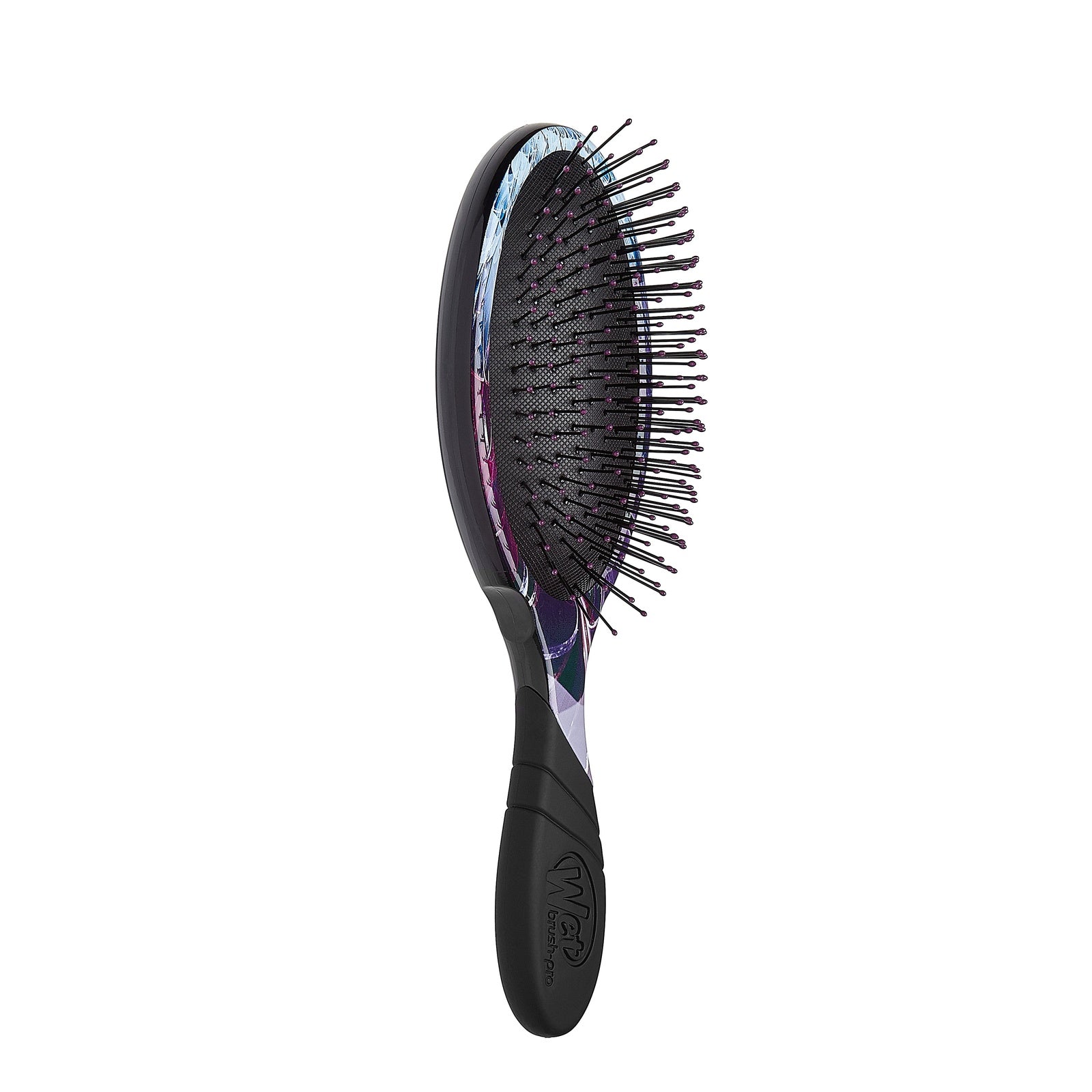 Wet Brush Electric Dreams hair brush with colorful design and flexible bristles for detangling hair