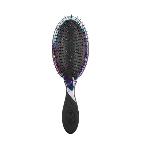 Wet Brush Electric Dreams hair brush with black cushioned bristles and iridescent handle