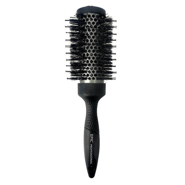 Wet Brush Epic Pro Blowout Brush with black handle and round bristle head for styling