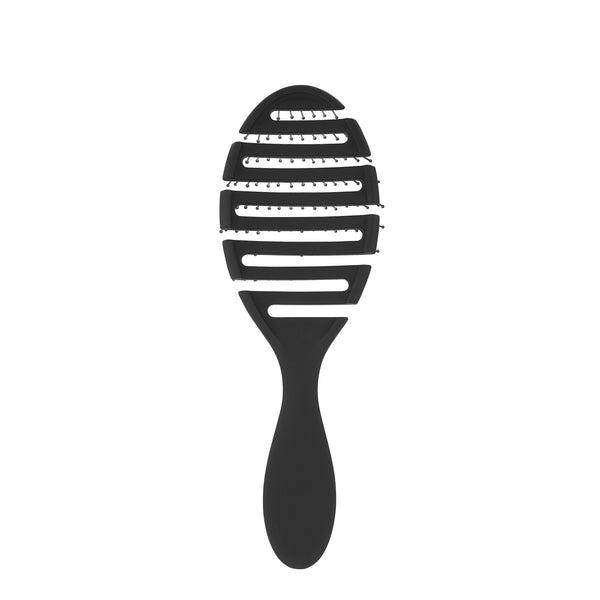 Wet Brush Flex Dry Detangler in Black with Ventilated Design for Easy Hair Drying and Detangling