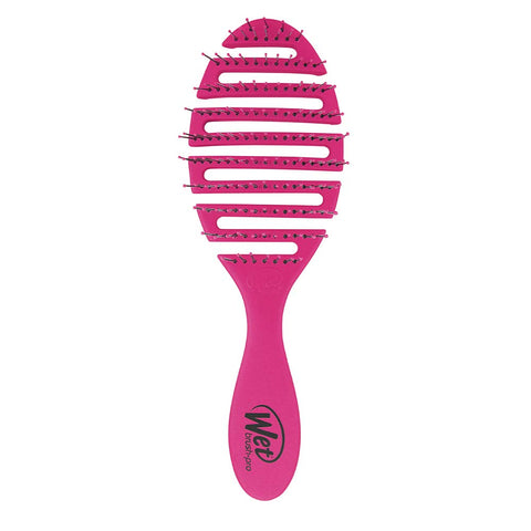 Wet Brush Flex Dry Detangler in pink for easy detangling and faster drying on wet hair