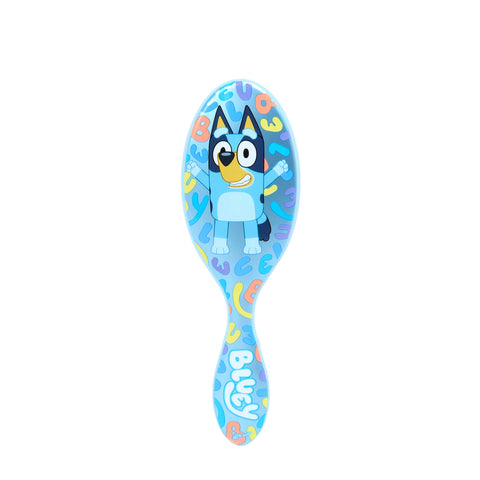 Wet Brush featuring Bluey design, a fun hair detangling brush for kids with gentle bristles