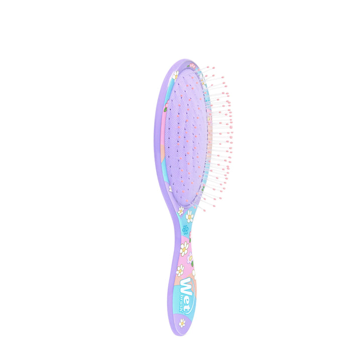 Wet Brush hair detangling brush with colorful design for easy and smooth hair untangling