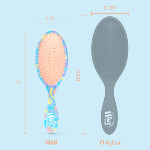Wet Brush hair detangling brush with colorful design for easy and gentle hair detangling