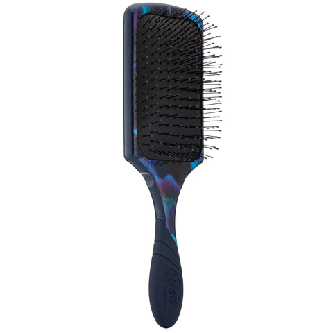 Wet Brush paddle brush for tangle-free hair with a colorful handle and flexible bristles