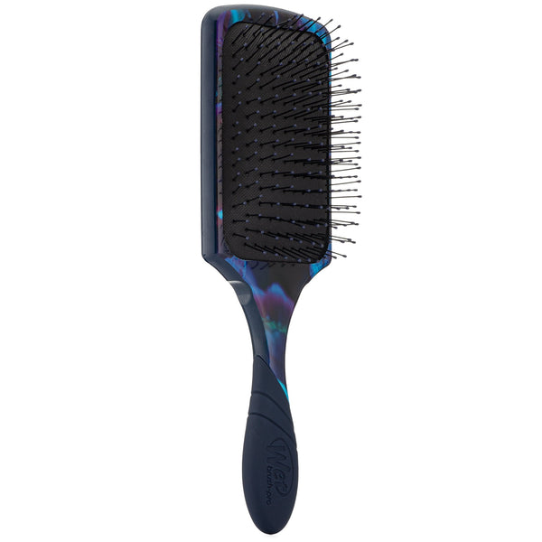 Wet Brush paddle brush for tangle-free hair with a colorful handle and flexible bristles