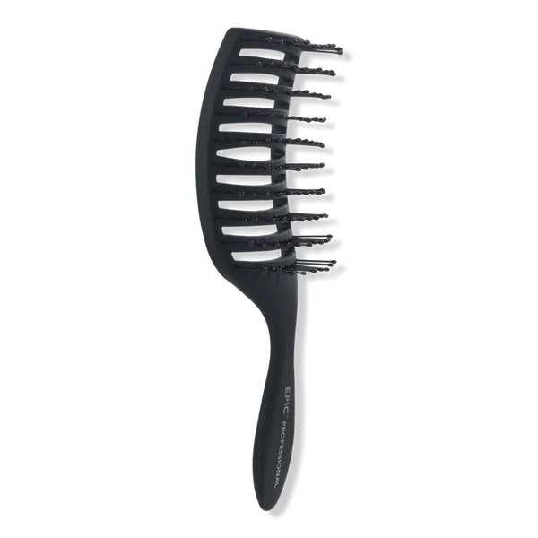 Wet Brush black quick dry hair brush with wide vented design for faster drying and detangling