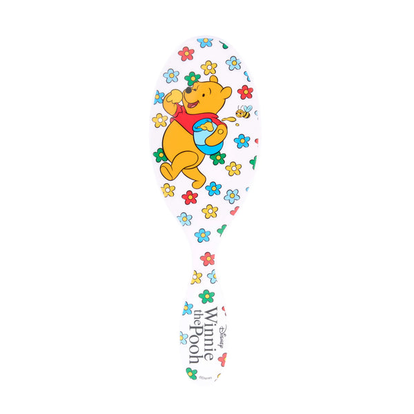 Winnie the Pooh hair detangler brush featuring colorful Pooh design and easy grip handle