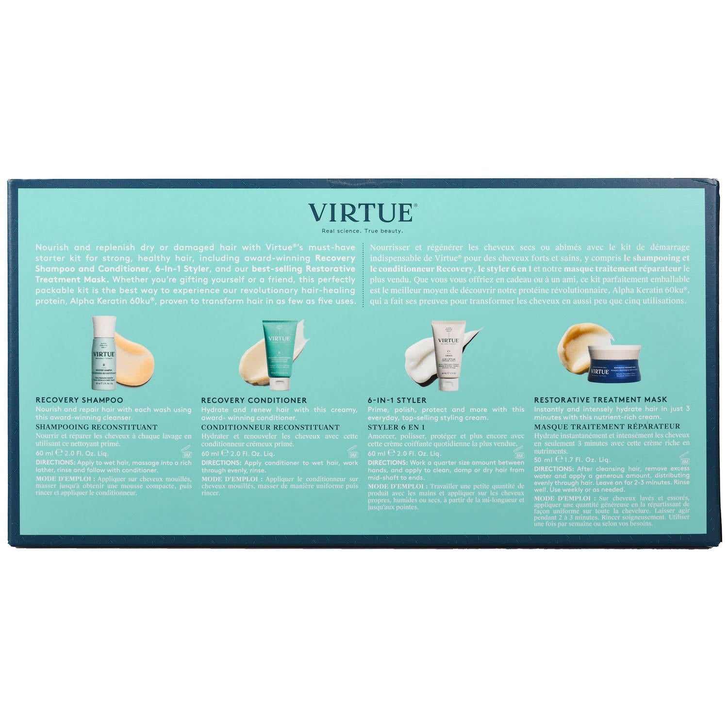 Virtue The Healthy Hair Collection Kit Recovery
