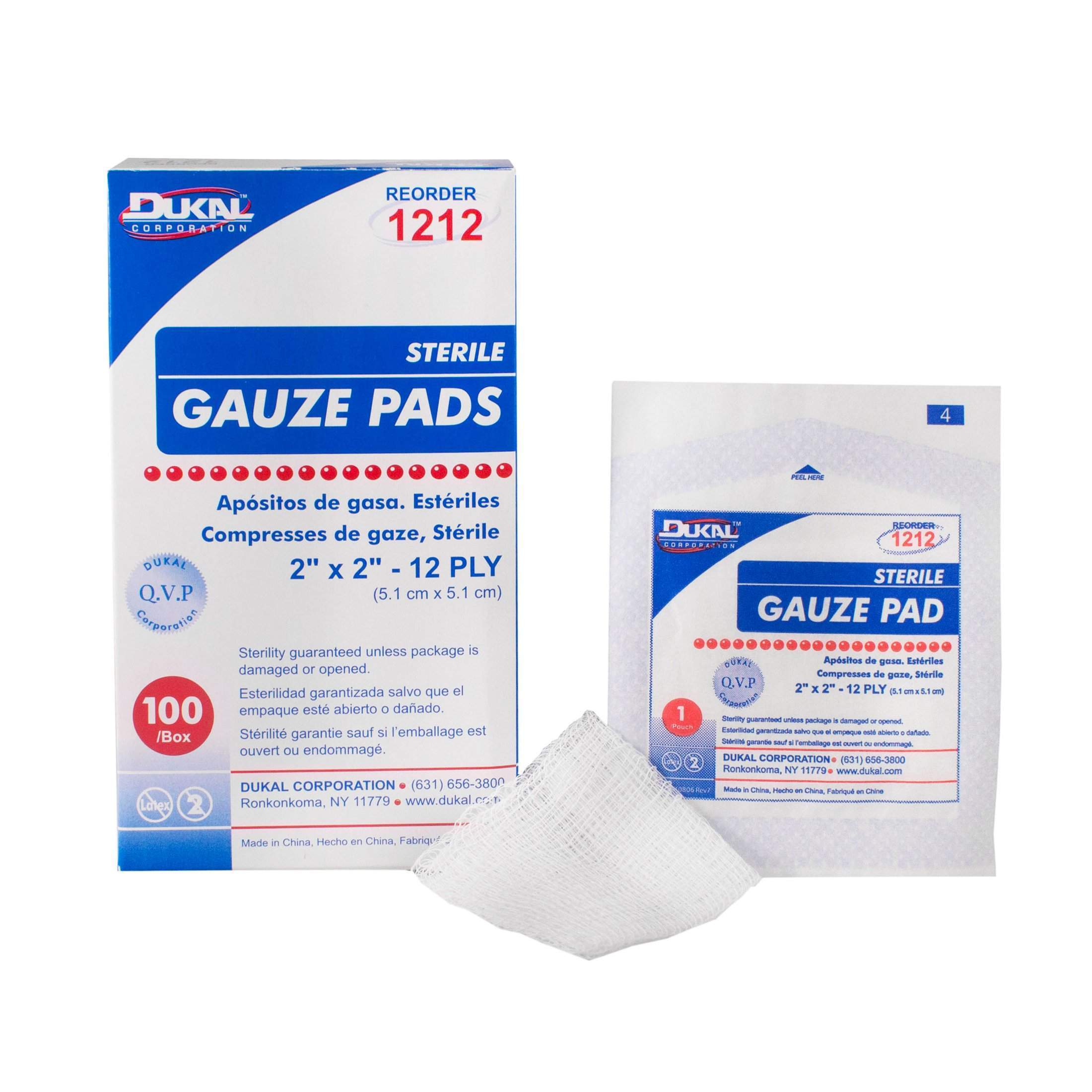 Dukal Woven Gauze Pads 2