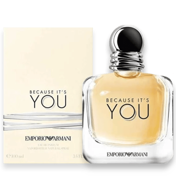 A sparkling, feminine scent: Emporio Armani Because It's You