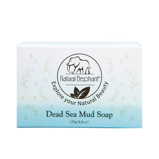 Natural Elephant Dead Sea Mud Soap 4.4 oz-Natural Elephant-BB_Bath and Shower,BB_Scrubs and Exfoliators,BB_Soap Bars,Brand_Natural Elephant,Collection_Bath and Body,Collection_Skincare,Concern_Acne & Blemishes,Concern_Combination Skin,Concern_Dry Skin,Concern_Large Pores,Concern_Psoriasis,Concern_Redness,Concern_Sensitive Skin,FABS_Friday2022,NATURAL_Dead Sea Collection,Skincare_Cleansers