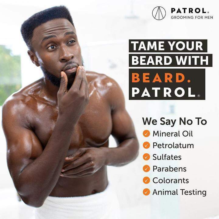 Patrol Grooming Beard Patrol Balm 2 oz-Patrol Grooming-Brand_Patrol Grooming,Collection_Skincare,Hair_Men,PATROL_Oils and Balms,Skincare_Men