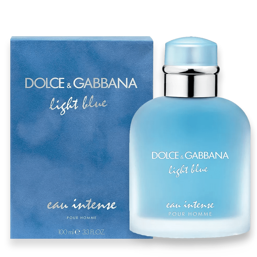 Dolce Gabbana Light Blue Eau Intense 3.3oz Face and Body Shoppe