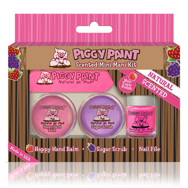 Piggy Paint Mini Mani Kit-Piggy Paint-Brand_Piggy Paint,Collection_Gifts,Collection_Nails,Gifts and Sets,Gifts_Under 25,Nail_Polish,Piggy Paint_Gift Set's,Piggy Paint_Polish's,Piggy Paint_Scented Polish's
