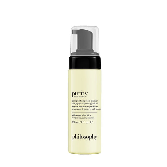 Philosophy Purity Made Simple Pore Purifying Foam Cleanser 5oz