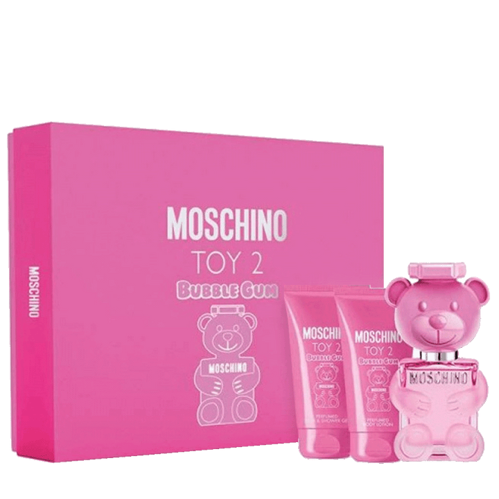 Moschino Toy 2 Bubble Gum 1.7 oz Fragrance Gift Set – Face and Moschino Toy 2 Bubble Gum 1.7 oz Fragrance Gift Set – Face and