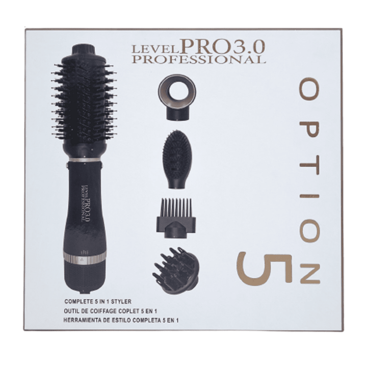 Level Pro 3.0 Professional 5 in 1 Complete Styler Tool