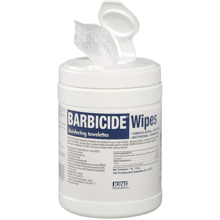 Barbicide Wipes, 160 Count