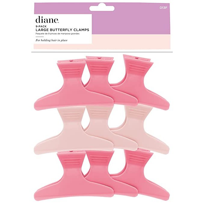 Diane Butterfly Clamps Assorted- 9Pk