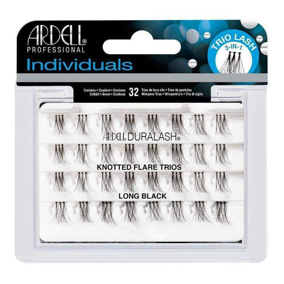 Ardell Individual Trios Long Black-Ardell-ARD_Individual Tabs,Brand_Ardell,Collection_Makeup,Makeup_Eye,Makeup_Faux Lashes