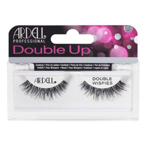 Ardell Double Up Black Wispies-Ardell-ARD_Wispies,Brand_Ardell,Collection_Makeup,Makeup_Eye,Makeup_Faux Lashes
