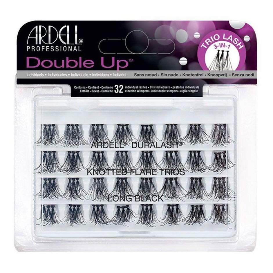 Ardell Double Trio Individuals Long Black  66495-Ardell-ARD_Individual Tabs,Brand_Ardell,Collection_Makeup,Makeup_Eye,Makeup_Faux Lashes
