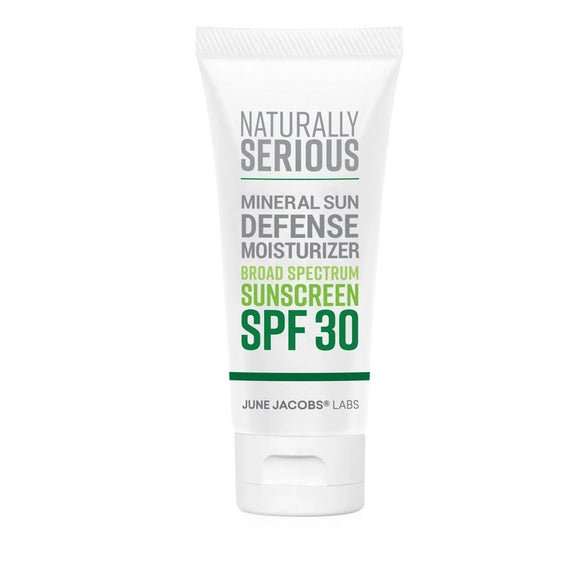 Naturally Serious Mineral Sun Defense Moisturizer Broad Spectrum Sunscreen SPF 30 2.0oz