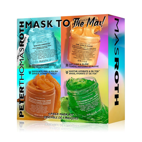 Peter Thomas Roth Mask To The Max! 4-Piece Mask Kit