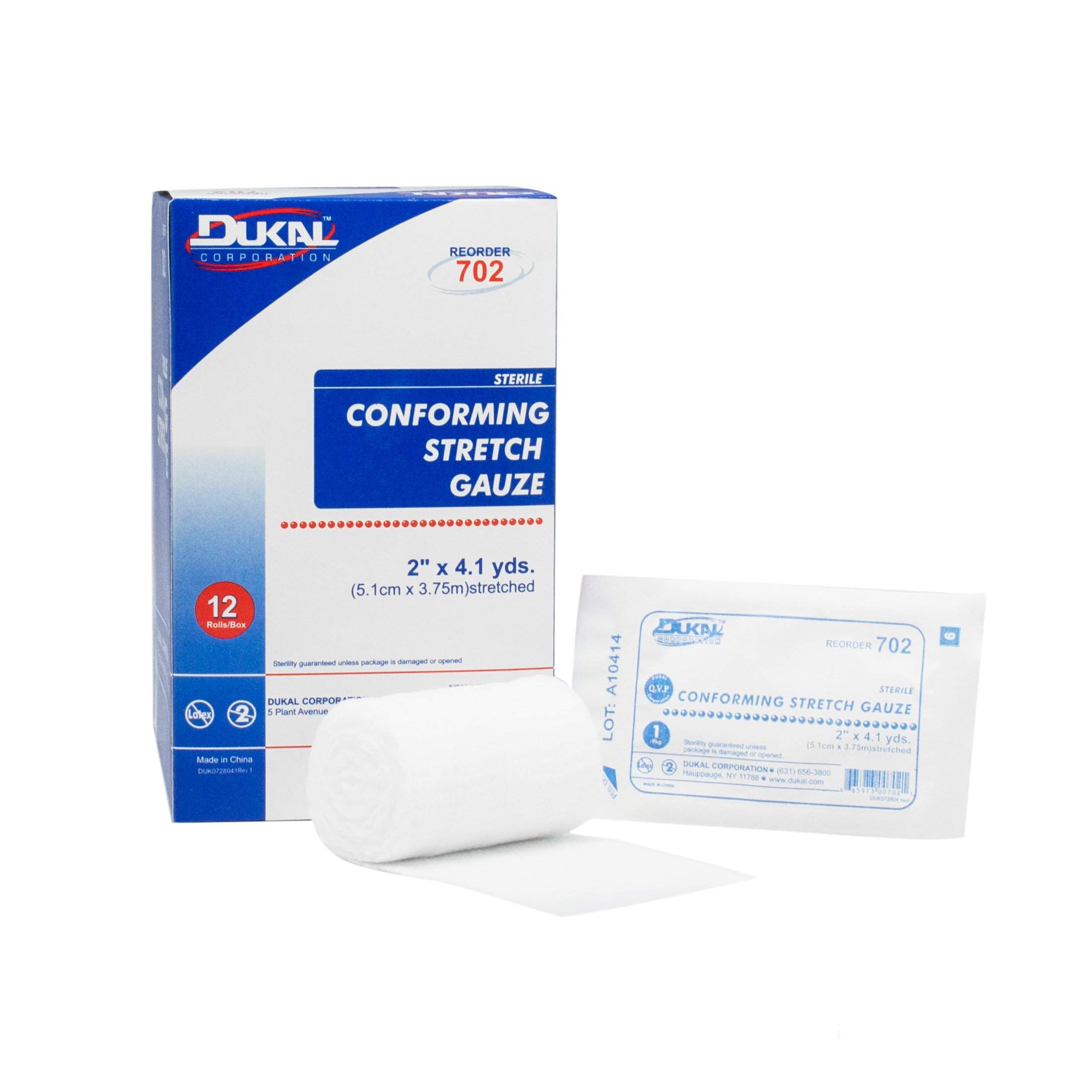 Dukal - 702 DUKAL Conforming Stretch Gauze Bandage, 2