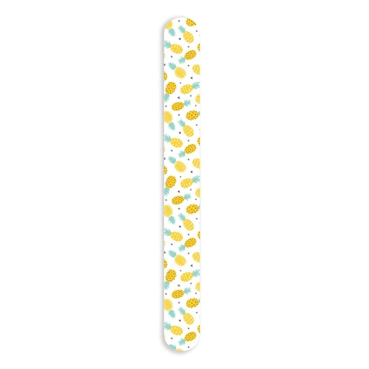 Tropical Shine Nail File Pineapple 7 in x 3/4 in Large Size (707577)-Tropical Shine-Brand_Tropical Shine,Collection_Nails,Collection_Summer,Nail_Tools,Pride,Tool_Nails