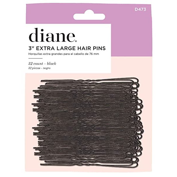 Diane Hair Pins 3in. Black- 32 Pieces