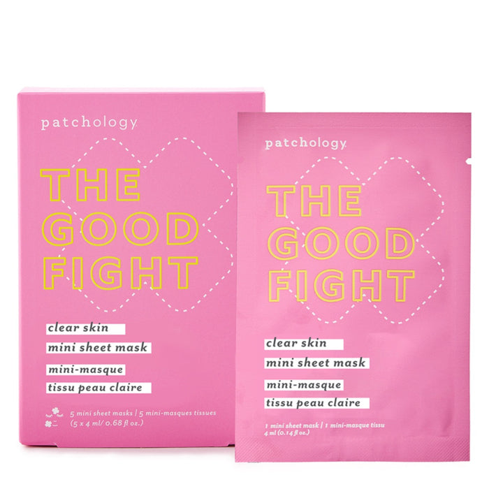 Patchology The Good Fight Clear Skin Mini Sheet Mask (5-Pack)