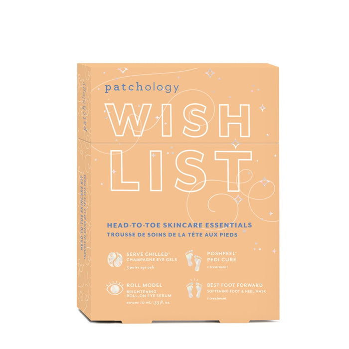 Patchology Wish List Head-To-To Skincare Essentials Kit