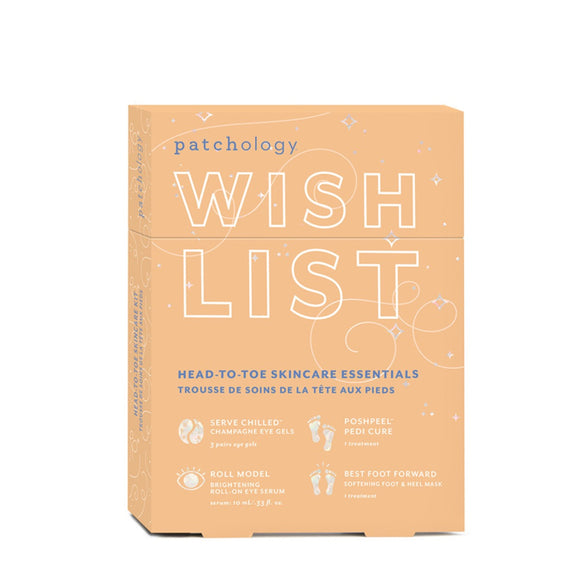 Patchology Wish List Head-To-To Skincare Essentials Kit