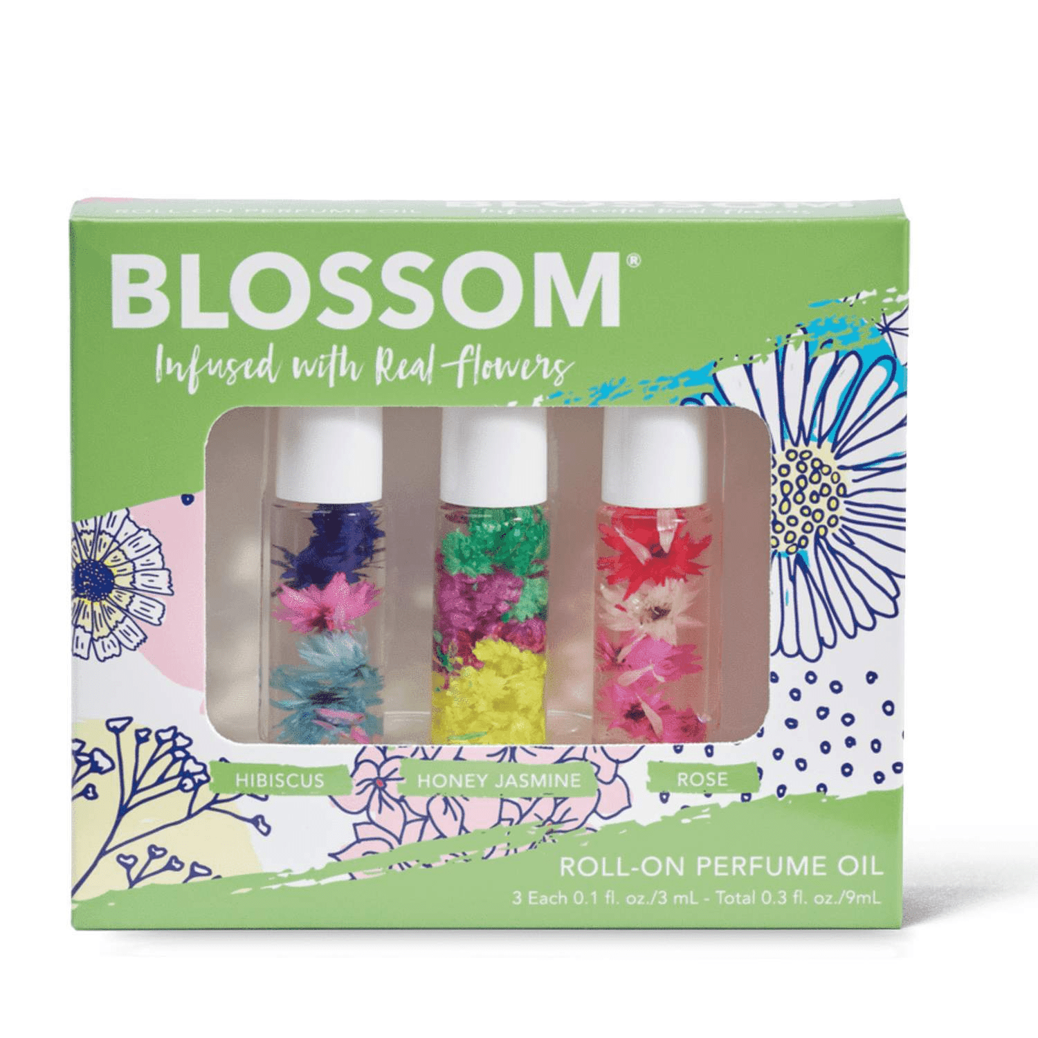 Blossom 3-Piece Set- Mini Roll-On Perfume Oils-Blossom-Blossom_ Gift Set's,Blossom_Perfume's,Brand_Blossom,Collection_Fragrance,Collection_Gifts,Gifts_Under 25,Sale_FABuary