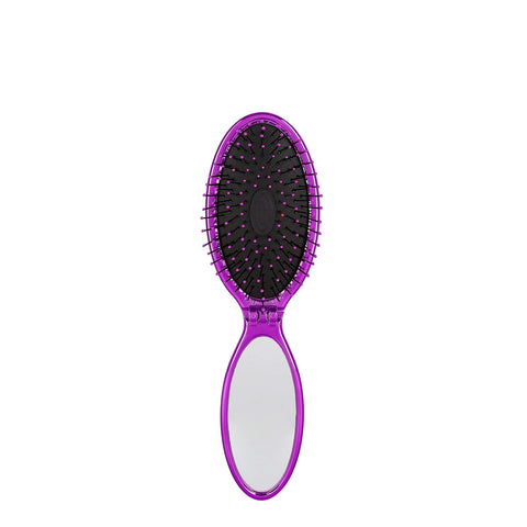 Wet Brush Pop and Go Detangler Built In Mirror-Wet Brush-2022_Minis,Brand_Wet Brush,Collection_Hair,Collection_Tools and Brushes,Tool_Brushes,Tool_Detangling Brush,Tool_Hair Tools,WET_Foldable Detanglers