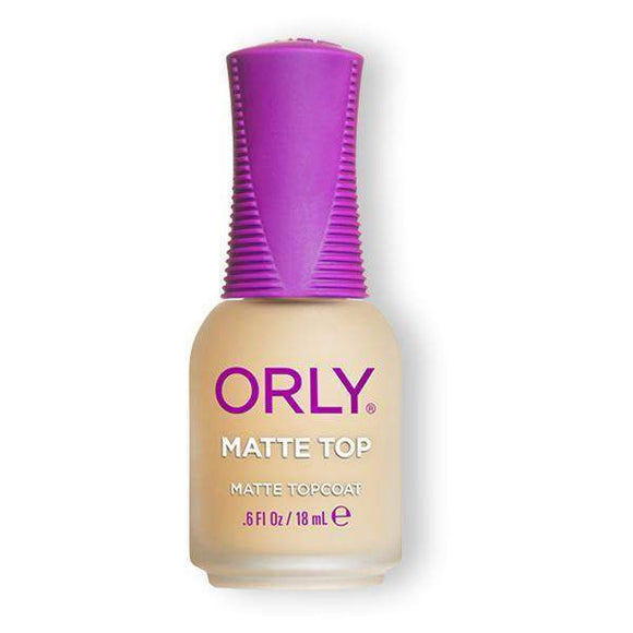 Orly Matte Top Topcoat .6 fl oz-Orly-Brand_Orly,Collection_Nails,Nail_Top Coat,ORLY_Base and Topcoats