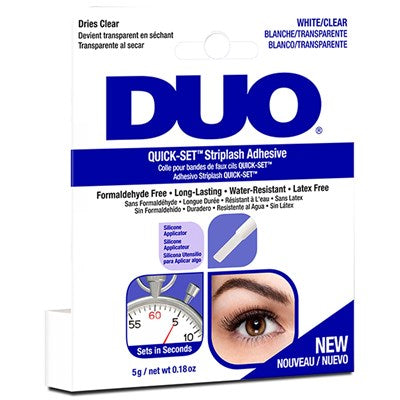Duo Quick-Set Clear False Strip Lash Adhesive 0.18oz