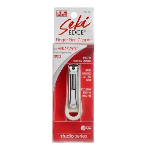 Seki Edge Deluxe Fingernail Clipper SS-101-Seki Edge-Brand_Seki,Collection_Nails,Nail_Tools,Seki_ Fingernail Clipper's,Seki_ Stainless Steel