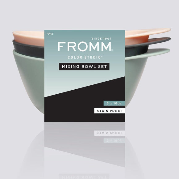 FROMM Color Bowl 16Oz Assorted 3 Pack