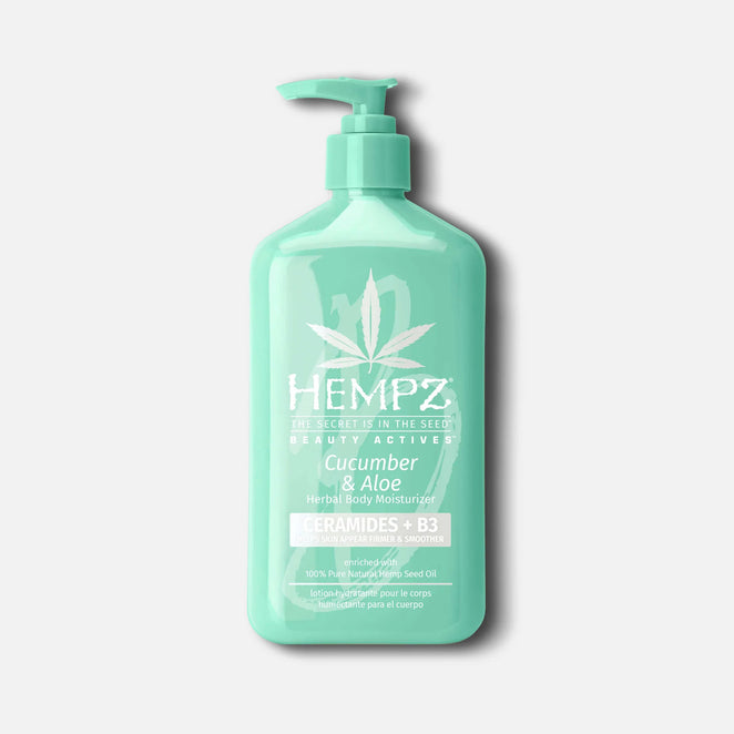 Hempz Body Moisturizer - Herbal Hydration for Nourishing Skin - 17oz