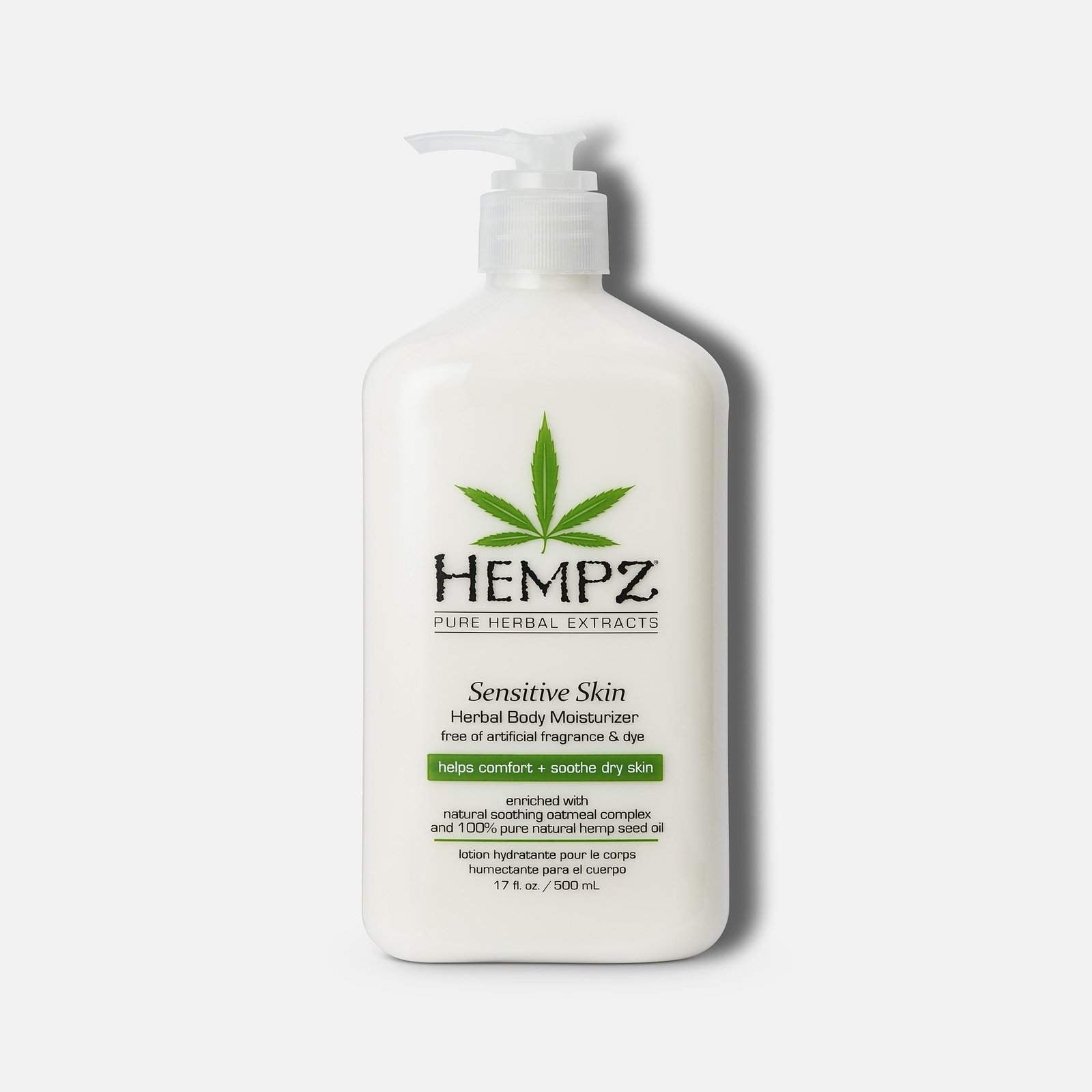 Hempz Herbal Sensitive Skin Body Moisturizer 17 fl.oz.-Hempz-BB_Lotion,BB_Moisturizers,Brand_Hempz,Collection_Bath and Body,Hempz_Body Moisturizers