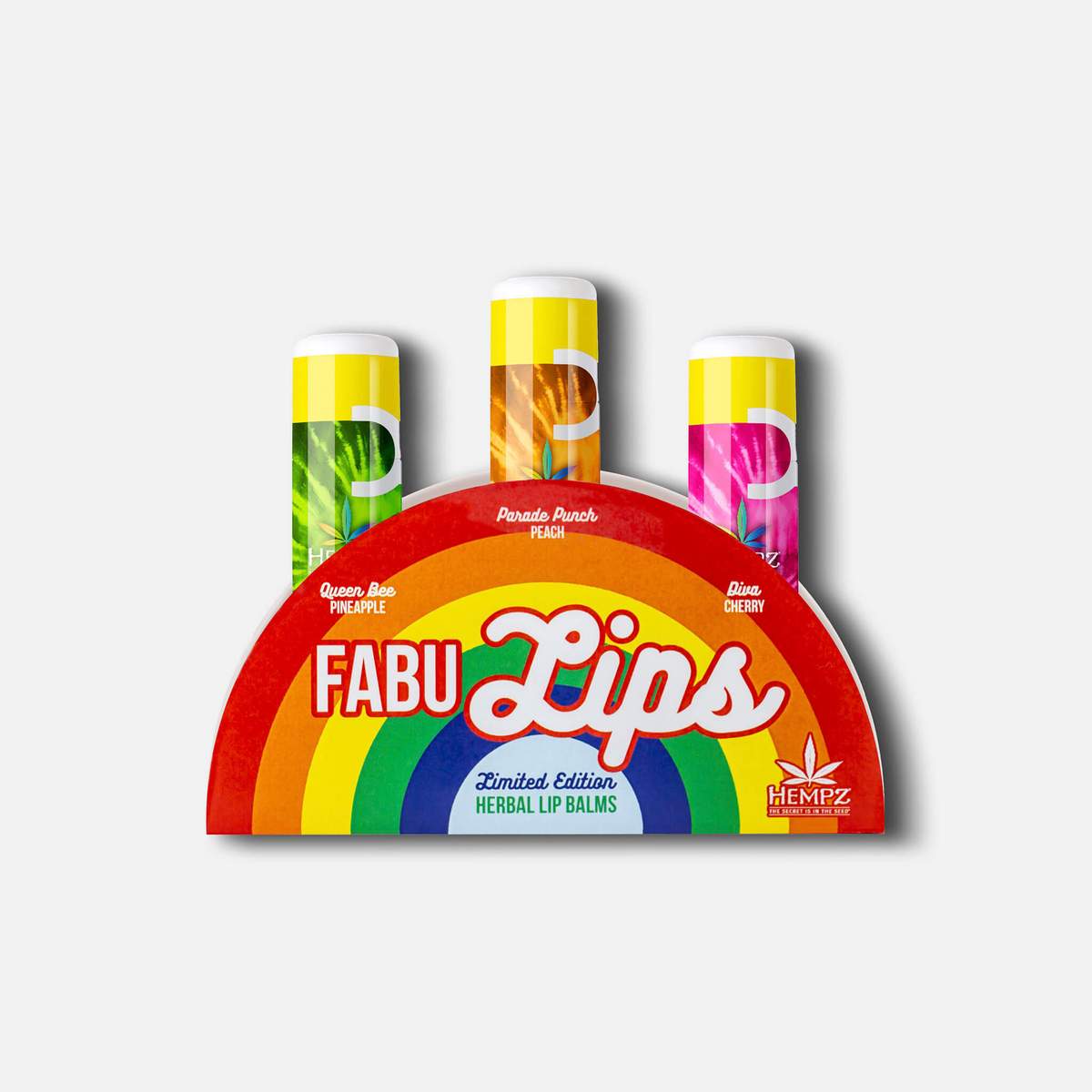 Hempz FABU Lips Balm Trio (3 .25 oz lip balms)-Hempz-Brand_Hempz,Collection_Gifts,Collection_Makeup,Collection_Skincare,Hempz_ Lip Balm,Makeup_Lip,Skincare_Lip Treatments