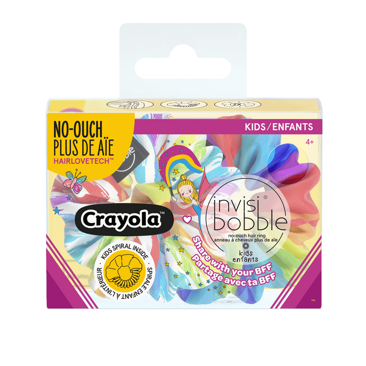 Invisibobble SPRUNCHIE MultiPack 2pc Crayola Hanging Pack