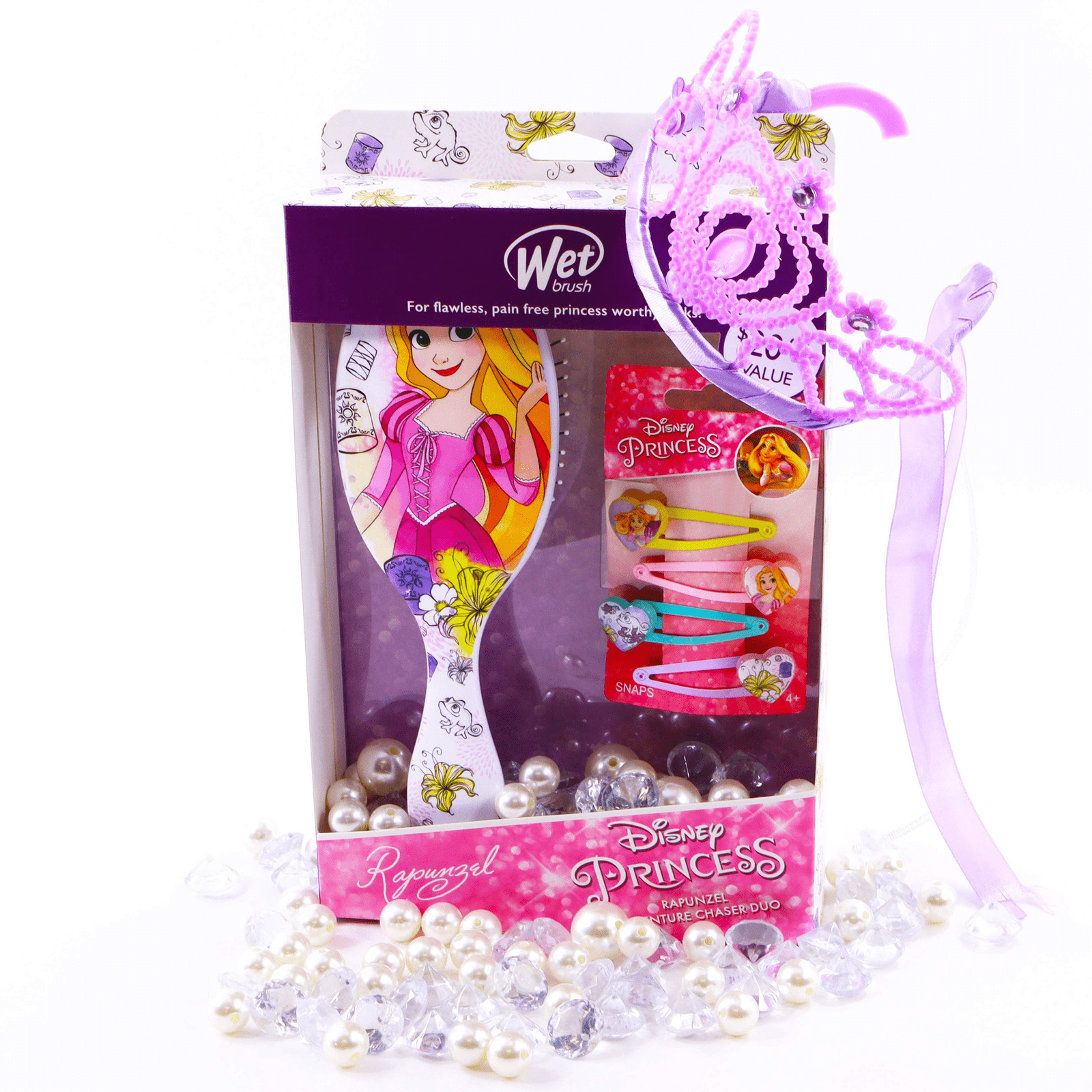 Wet Brush Disney Rapunzel Styling Set-Wet Brush-Brand_Wet Brush,Collection_Gifts,Collection_Hair,Collection_Tools and Brushes,Gifts and Sets,Gifts_Under 25,Tool_Accessories,Tool_Brushes,Tool_Detangling Brush,Tool_Hair Tools,Tool_Kids Brushes,WET_Disney Detanglers,WET_Kid's Brushes and Products,WET_Kits and Sets