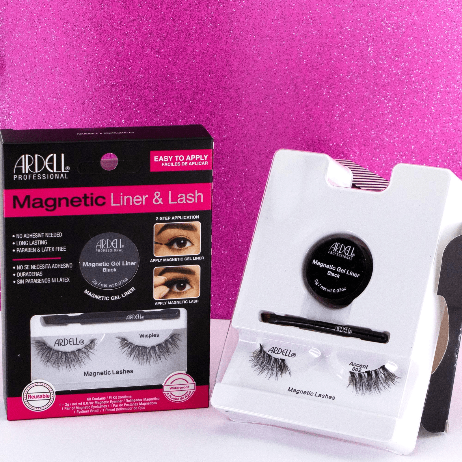 Ardell Magnetic Lash & Liner Set Demi Wispies-Ardell-ARD_Magnetic Liner and Lash,ARD_Wispies,Brand_Ardell,Collection_Makeup,Makeup_Eye,Makeup_Faux Lashes