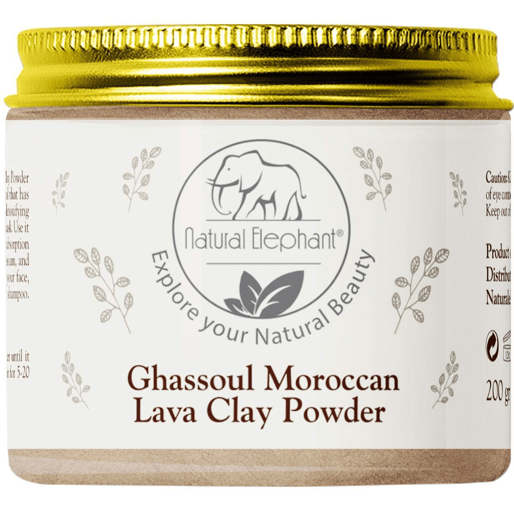 Natural Elephant Ghassoul Moroccan Lava Clay Powder-Natural Elephant-BB_Bath and Shower,BB_Scrubs and Exfoliators,Brand_Natural Elephant,Collection_Bath and Body,Collection_Hair,Collection_Skincare,Concern_Dry Skin,Concern_Dryness,Concern_Dullness,Concern_Eczema,Concern_Large Pores,Concern_Oily Skin,Concern_Psoriasis,Concern_Redness,Concern_Sensitive Skin,FABS_Friday2022,Hair_Conditioner,Hair_Hair Mask,NATURAL_Morroccan Collection,Skincare_Cleansers,Skincare_Masks